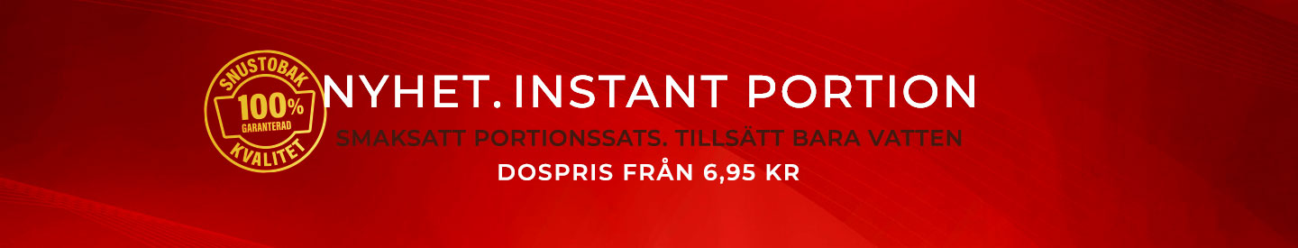 Billigt Snus - Gör Egen Smaksatt Portion från 7,35 Kr per dosa
