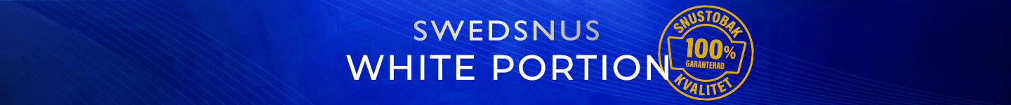 Svenskt Portionssnus från 9,95 Kr per dosa