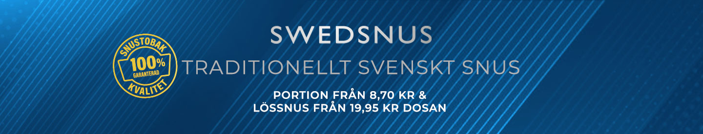 Billigt Snus - White portion online från 8,95 kr & Lössnus från 19,95 kr