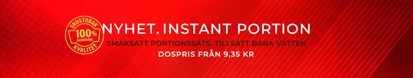 Billigt Snus - Gör Egen Smaksatt Portion från 9,35 Kr per dosa
