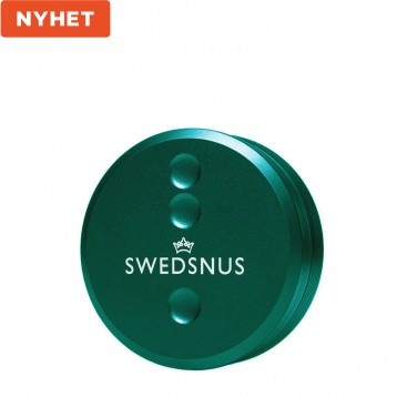 Swedsnus Metalldosa - Grön