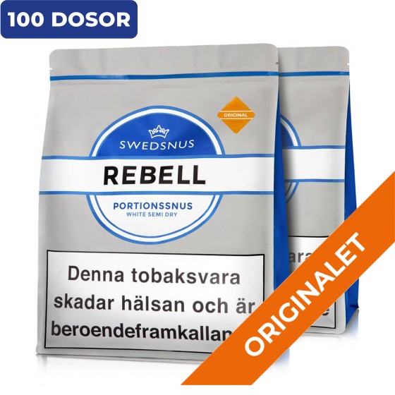 Rebell Original 2-Pack 1000 White Portion