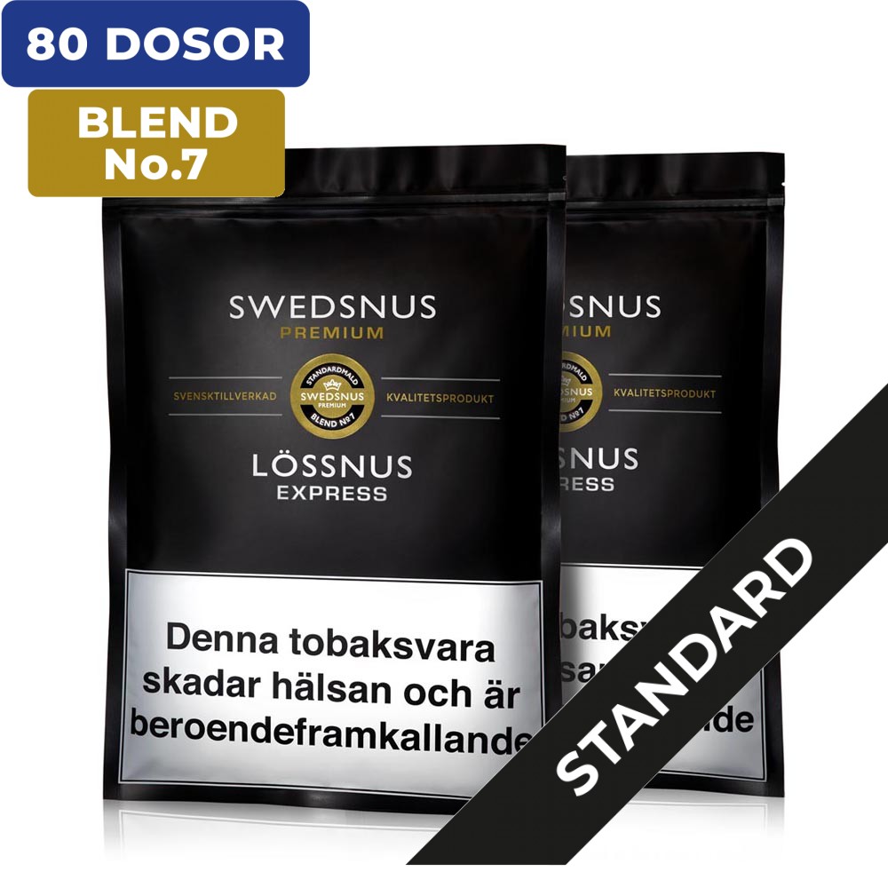 Lössnus 2-Pack 40 Dosor Blend No.7 Standardmald Express Refill