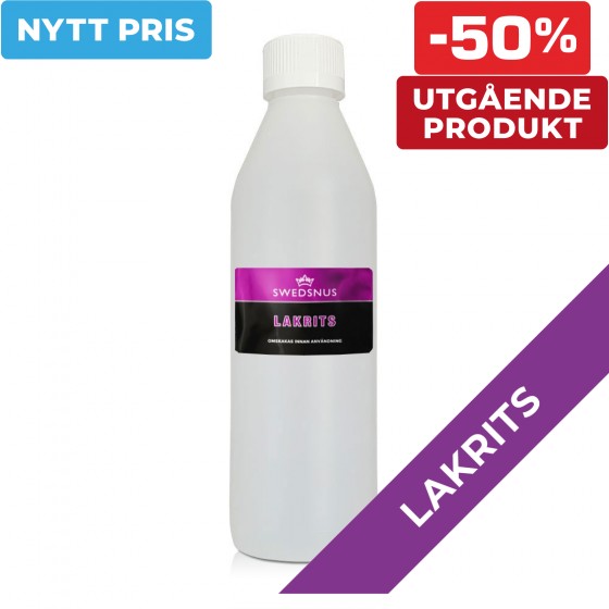Aromflaska Lakrits 500 ml