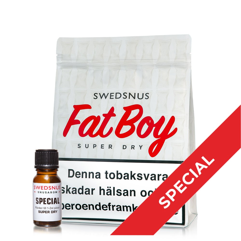 Fat Boy 500 Snussats med Special Arom