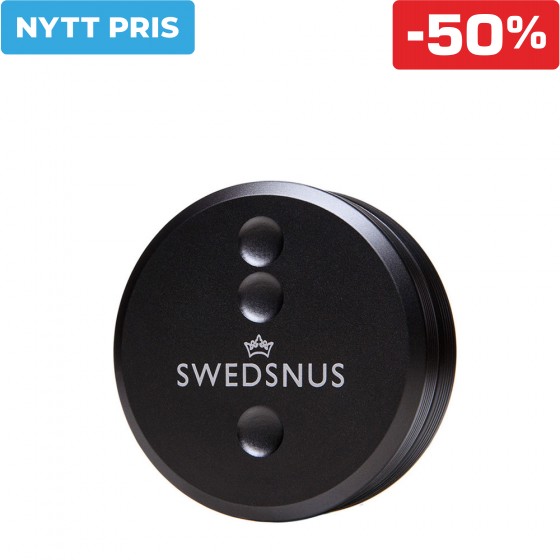 Swedsnus Metalldosa - Svart