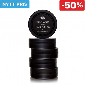Tomdosor 5-pack Keep Calm Lös