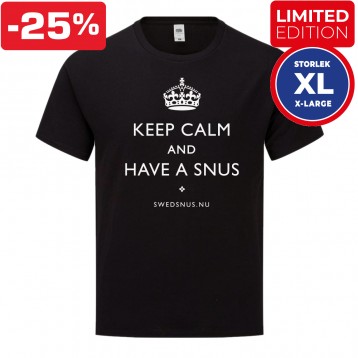 T-Shirt - Keep Calm. Storlek XL