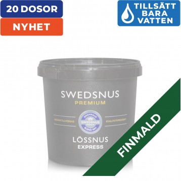 Västkustens Finmalda 20 Dosor Lössnus Instant