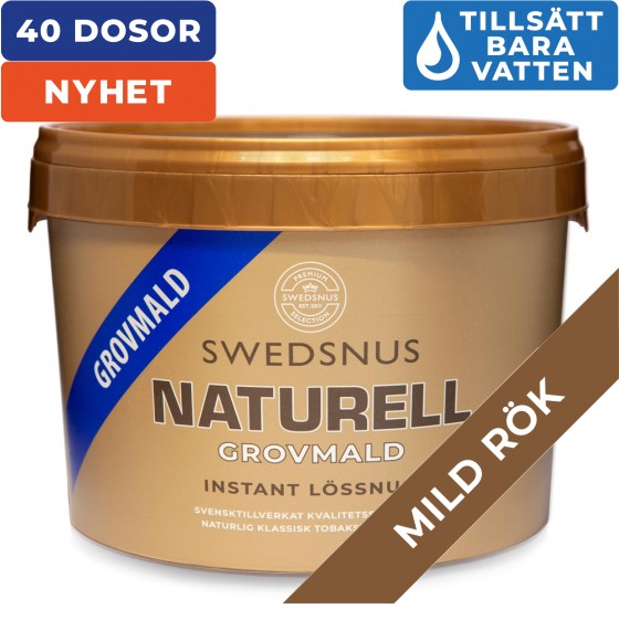 Naturell Grovmald 40 Dosor Lössnus Instant