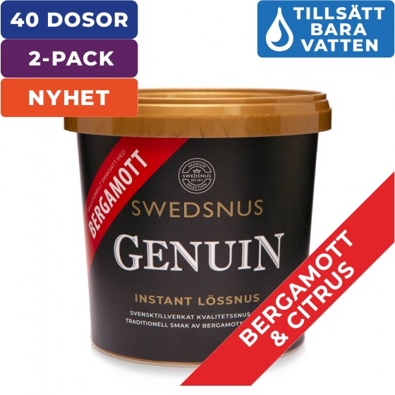 2-Pack Genuin 20 Dosor Lössnus Instant