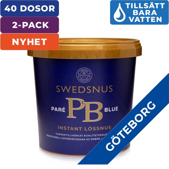 2-Pack Paré Blue 20 Dosor Lössnus Instant