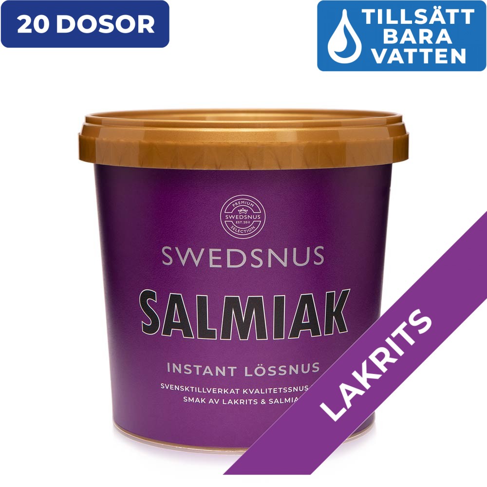 Salmiak 20 Dosor Lössnus Instant Salmiak 20 Dosor Lössnus Instant