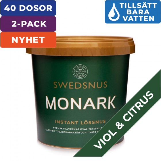 2-Pack Monark 20 Dosor Lössnus Instant