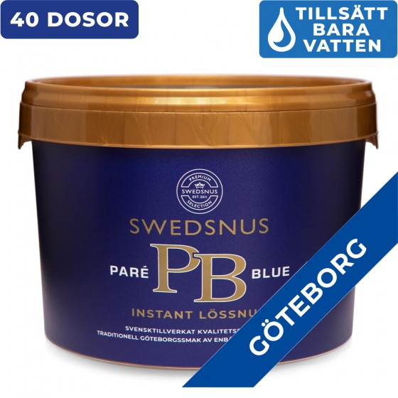Paré Blue 40 Dosor Lössnus Instant