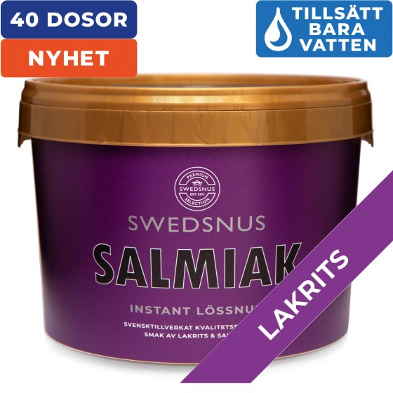 Salmiak 40 Dosor Lössnus Instant