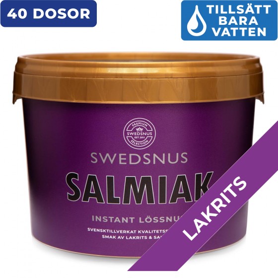 Salmiak 40 Dosor Lössnus Instant