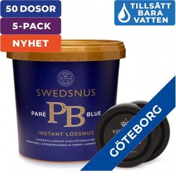 5-Pack Paré Blue 10 Dosor Lössnus Instant