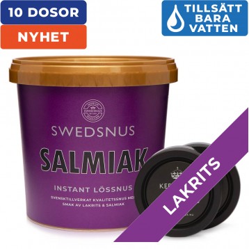 Salmiak 10 Dosor Lössnus Instant X