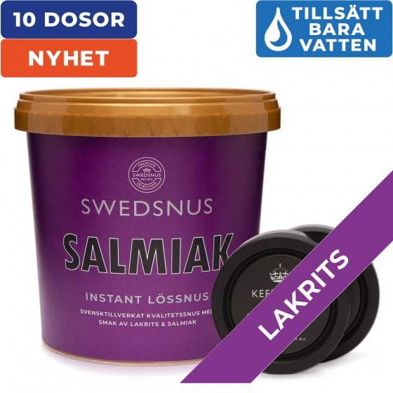 Salmiak 10 Dosor Lössnus Instant