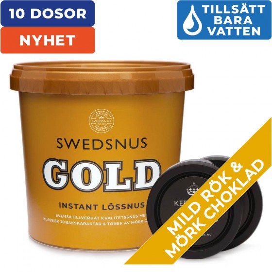 Gold 10 Dosor Lössnus Instant X