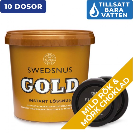 Gold 10 Dosor Lössnus Instant