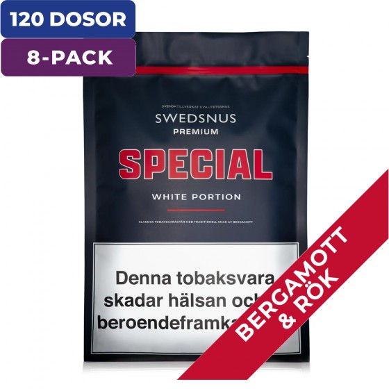 8-Pack Premium Special 300 White Portion