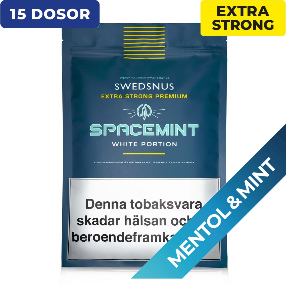 Spacemint Extra Strong Premium 300 White Portion Spacemint Extra Strong Premium 300 White Portion