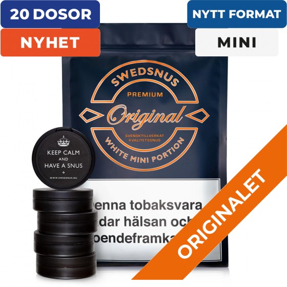 Original Mini 400 White Portion Nyhet