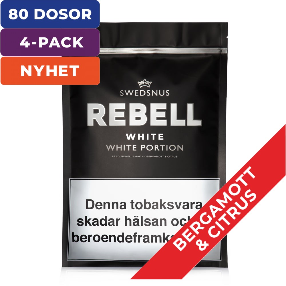 4-Pack White Rebell 400 White Portion 4-Pack White Rebell 400 White Portion