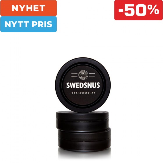 Tomdosor 3-pack Swedsnus Lös