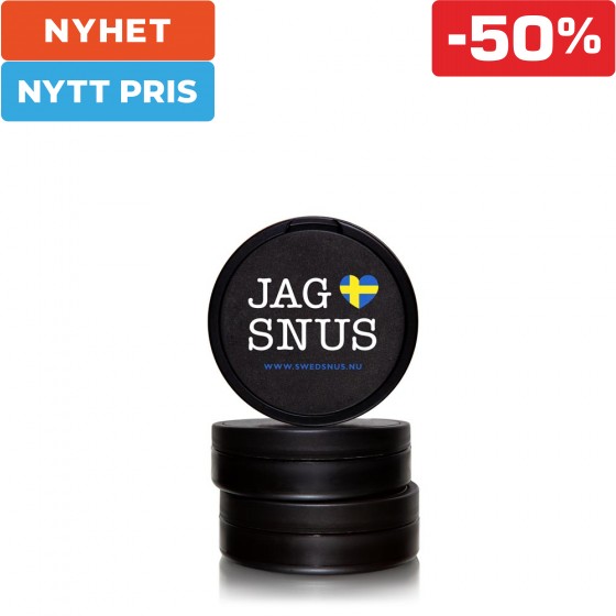Tomdosor 3-pack Jag Älskar Snus Portion