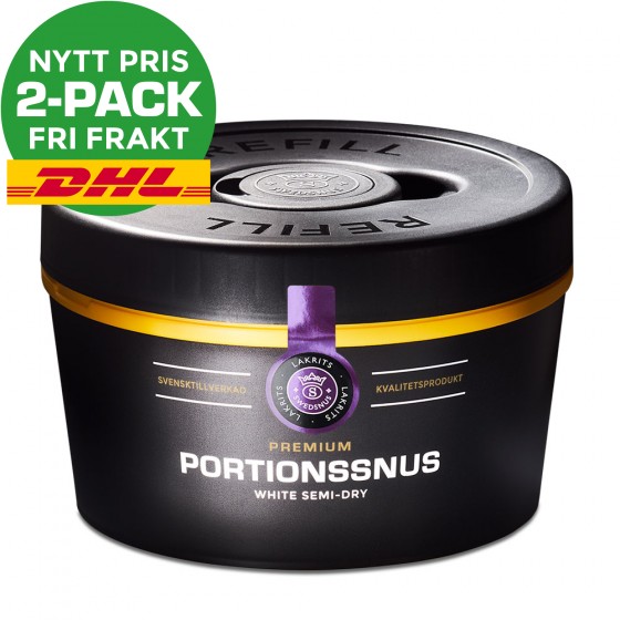 Premium Lakrits 1000 Portionssnus