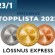 Topplistan 2022 - Lössnus Express