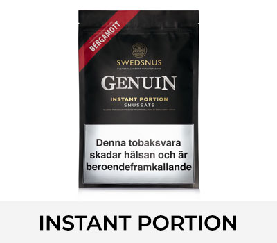Beredning av Swedsnus Instant Portion - Smaksatt Portionssats